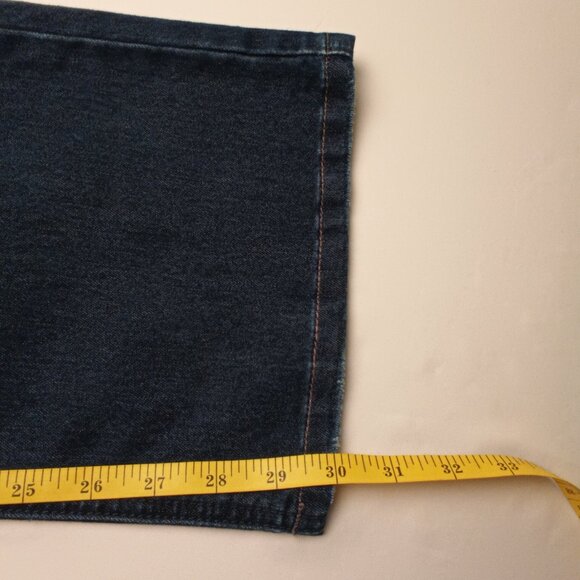 Joe's Jeans Size 16 Mid Rise Boot Cut Medium Dark Wash - Picture 8 of 9